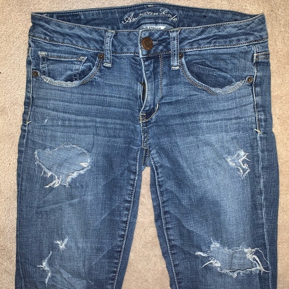 American Eagle outfitters skinny jeans distressed - Picture 3 of 6
